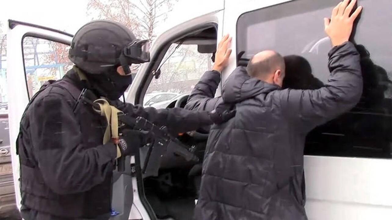 Rusija areštavo dešimt įtariamų teroristų