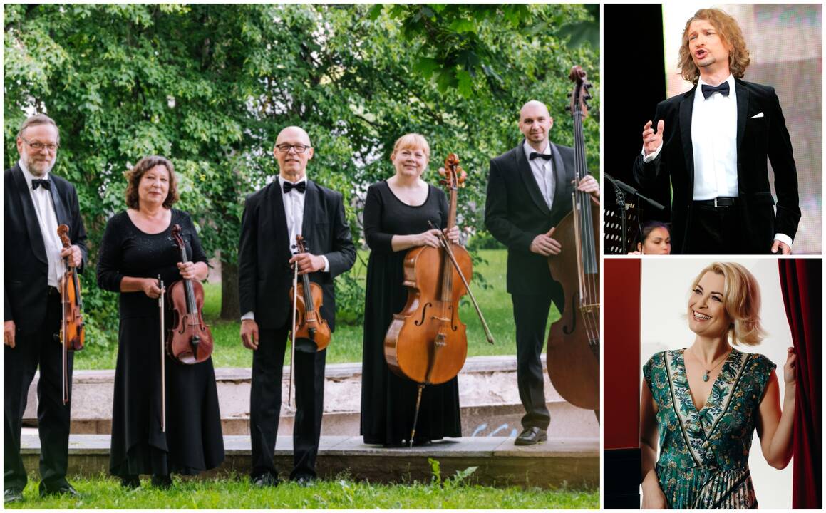Garsai: antrajame "Muzikinio balkono" koncerte publika išvys R.Vaicekauskaitę, M.Zimkų ir Kauno valstybinio muzikinio teatro styginių kvintetą.