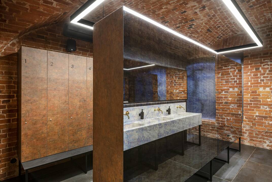 Sporto klubo dizaino įrengėjas @Yes.design.architecture