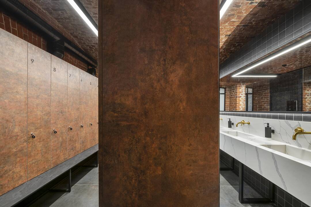 Sporto klubo dizaino įrengėjas @Yes.design.architecture