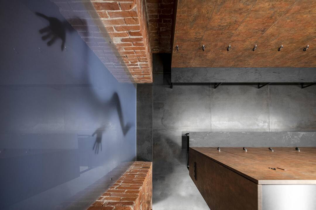 Sporto klubo dizaino įrengėjas @Yes.design.architecture