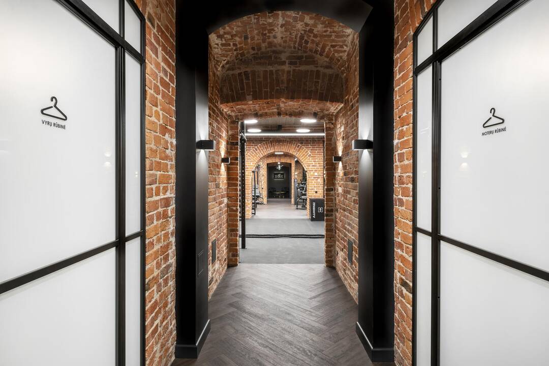 Sporto klubo dizaino įrengėjas @Yes.design.architecture