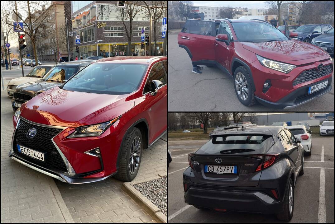 Pavogti automobiliai
