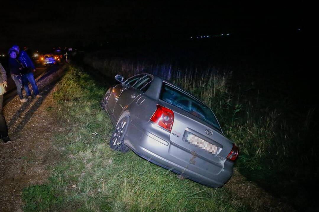 Girto vairuotojo nuotykiai pakeliui iš žvejybos
