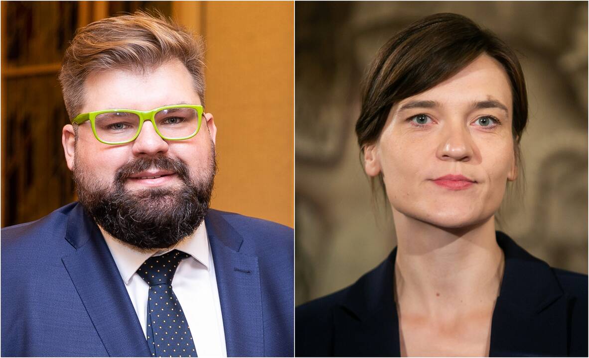 Radvilė Morkūnaitė-Mikulėnienė ir Kristijonas Bartoševičius