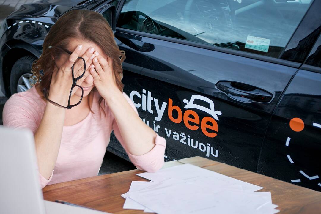 Pozicija: „CityBee“ siekia, kad žalą atlygintų ne avarijos kaltininkas, o moteris, niekada nesinaudojusi jų paslaugomis.