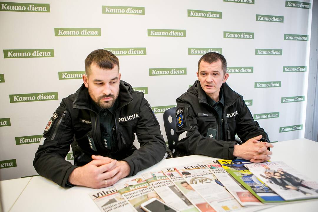Andrius Užneckis (kairėje) ir Egidijus Žička (dešinėje)