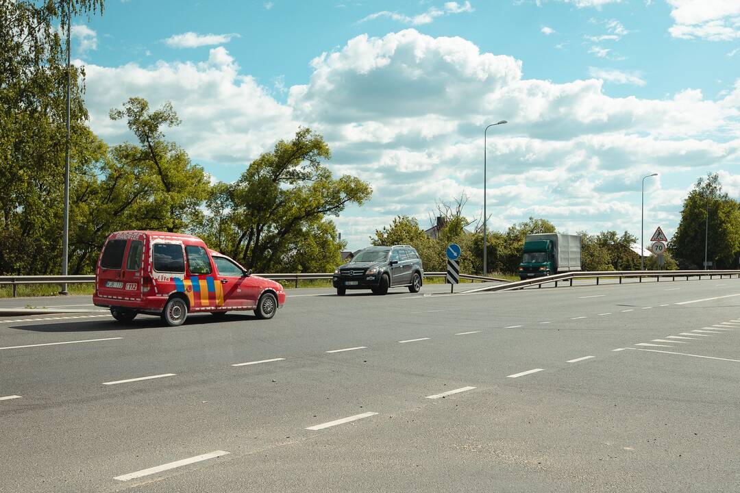 Saugumas: policija pritaria, kad šioje atkarpoje būtų sumažintas leistinas greitis.