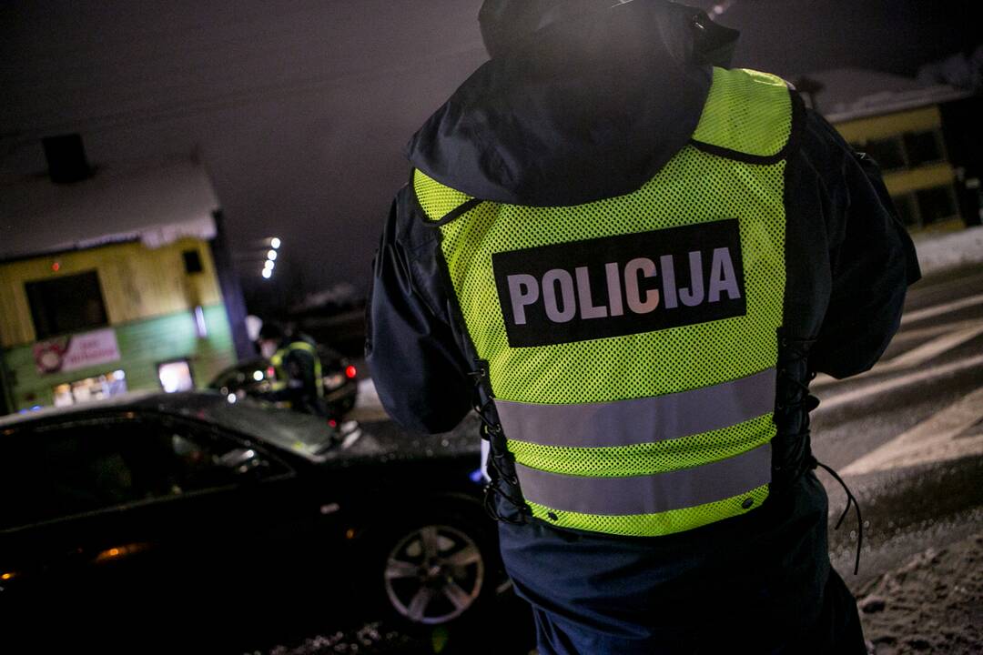 Kauno kelių policijos reidas, ieškant neblaivių vairuotojų