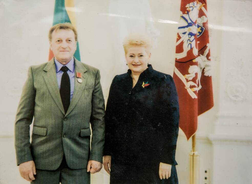 Padrąsinimas: Antanas ragina nebijoti tapti donorais ir tęsti tai, ko dėl amžiaus negali daryti jis pats.