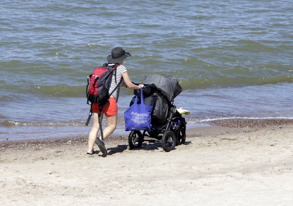 Prognozės: anot sinoptikų, kitą savaitę oro temperatūra pajūryje kai kuriomis dienomis viršys 30 laipsnių karščio.