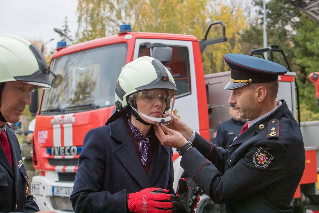 Kaune atidaryta rekonstruota gaisrinė