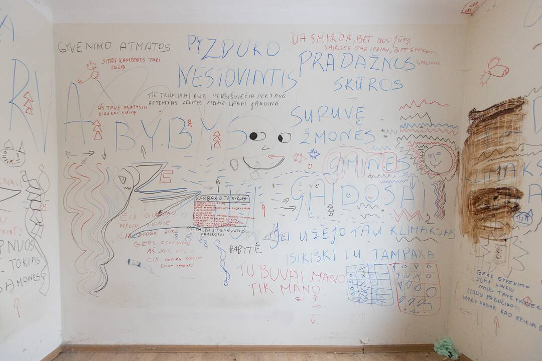 Žala: pasibaisėtinos būklės kambariui prireiks kapitalinio remonto. 