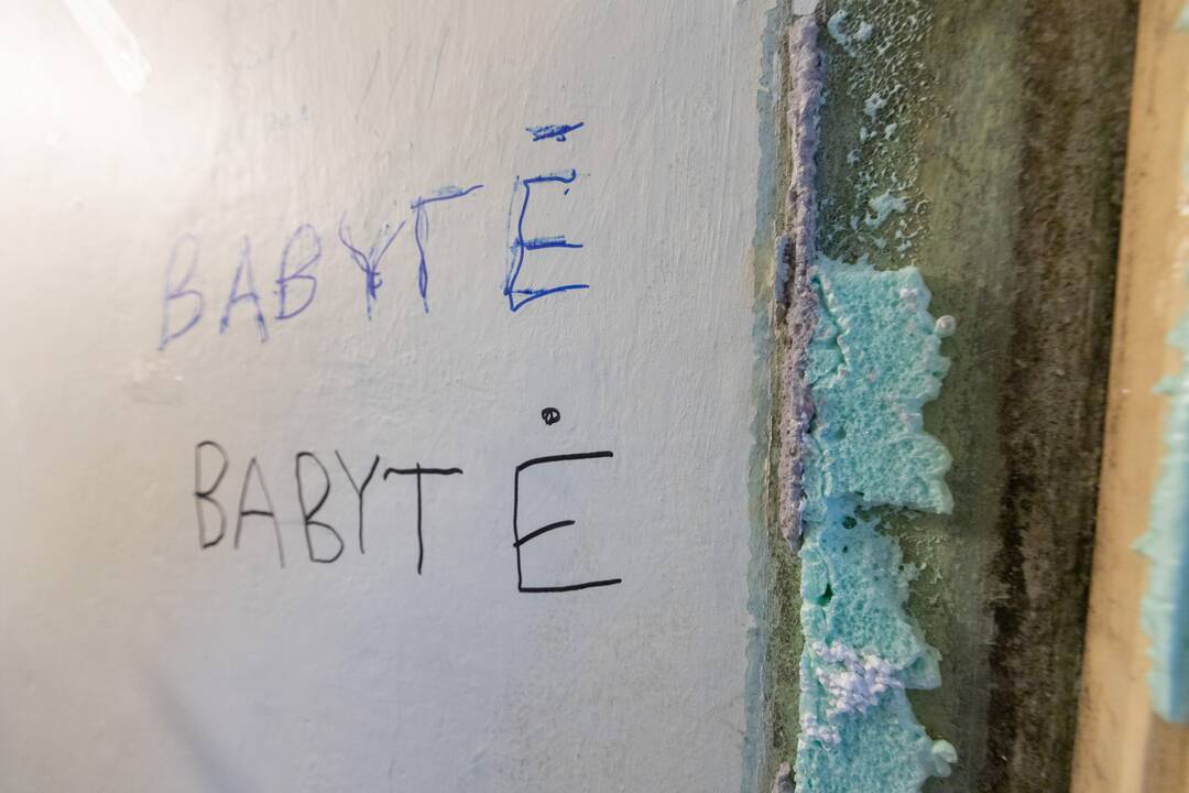 Žala: pasibaisėtinos būklės kambariui prireiks kapitalinio remonto. 