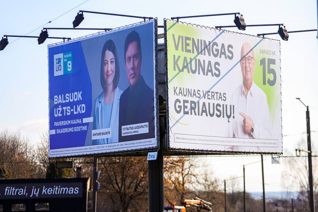 Įvairovė: šūkis – vienas iš būtinų rinkimų kampanijos atributų.