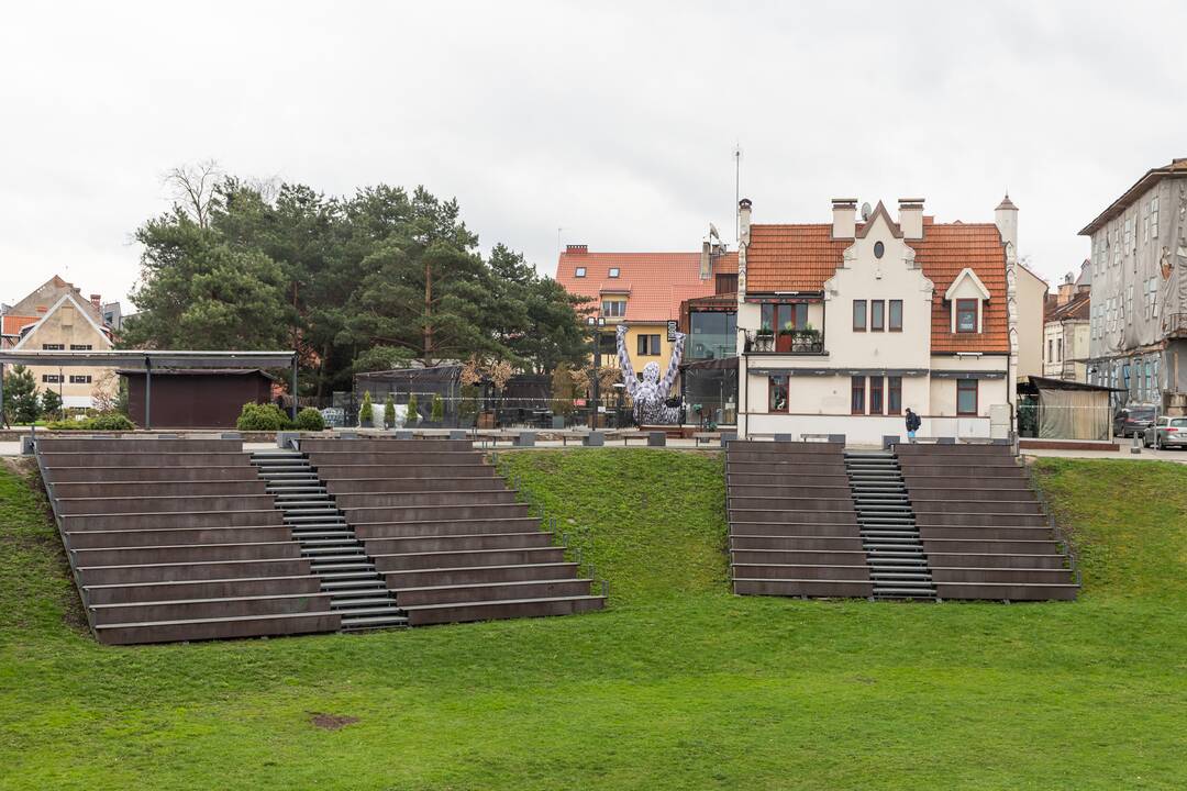 Plėtra: numatoma plėsti amfiteatrą ir įrengti papildomas 630 vietų.
