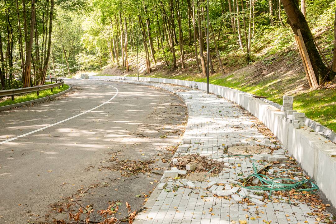 Atidarymas: Radvilėnų pl. atkarpoje iki rudens bus atnaujintas eismas.