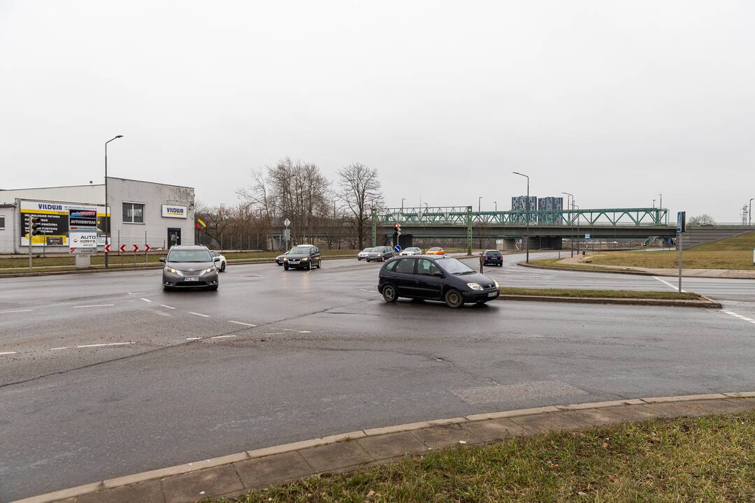 Planai: ties P. Vileišio tiltu keisis eismo tvarka.