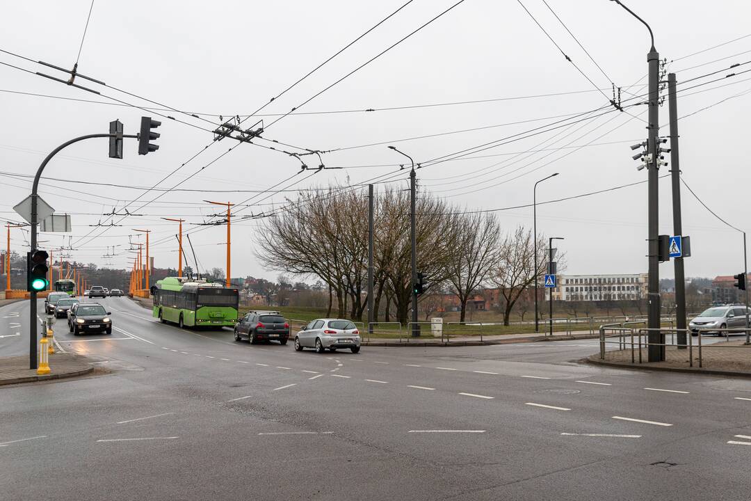 Planai: ties P. Vileišio tiltu keisis eismo tvarka.