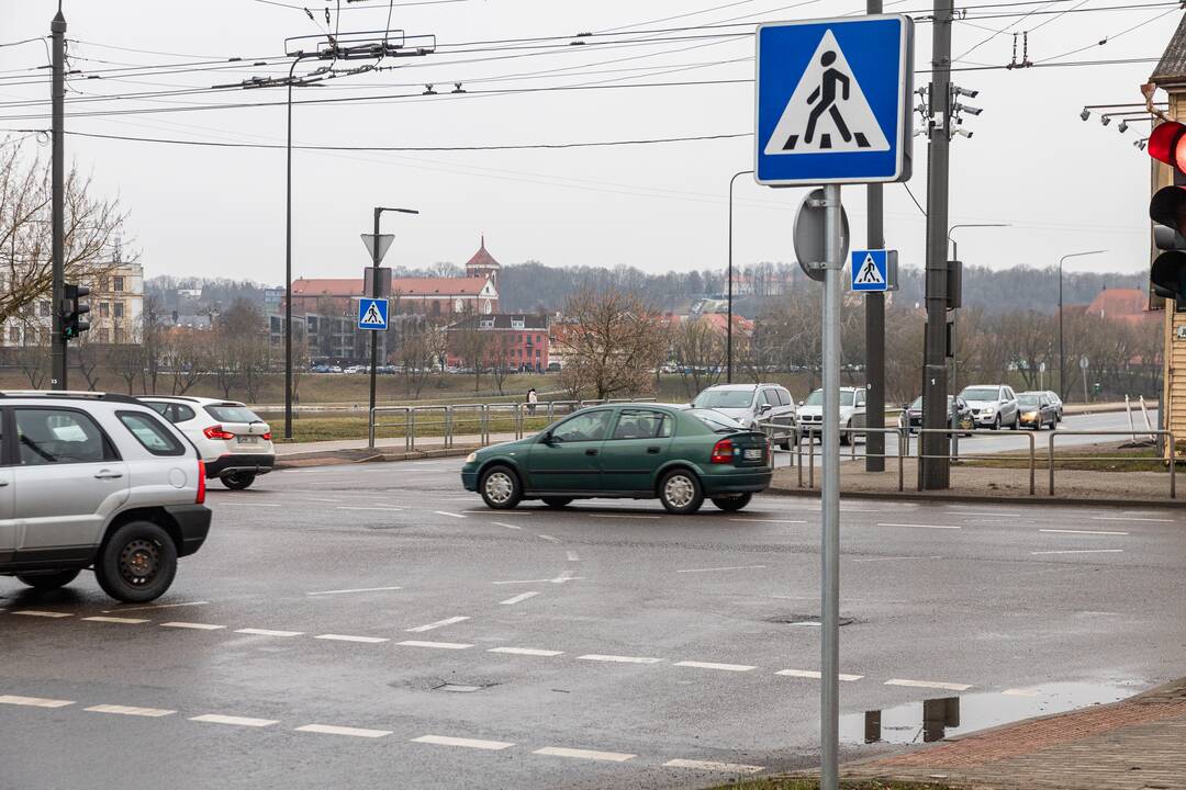 Planai: ties P. Vileišio tiltu keisis eismo tvarka.
