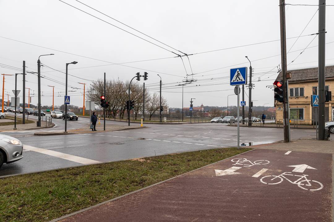 Planai: ties P. Vileišio tiltu keisis eismo tvarka.