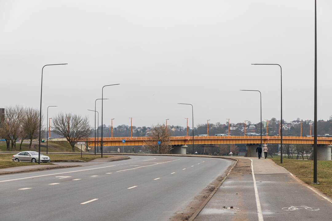 Planai: ties P. Vileišio tiltu keisis eismo tvarka.