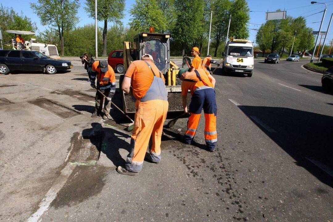 Kaunas gatvių remontui per trejus metus galės išleisti iki 164 mln. eurų