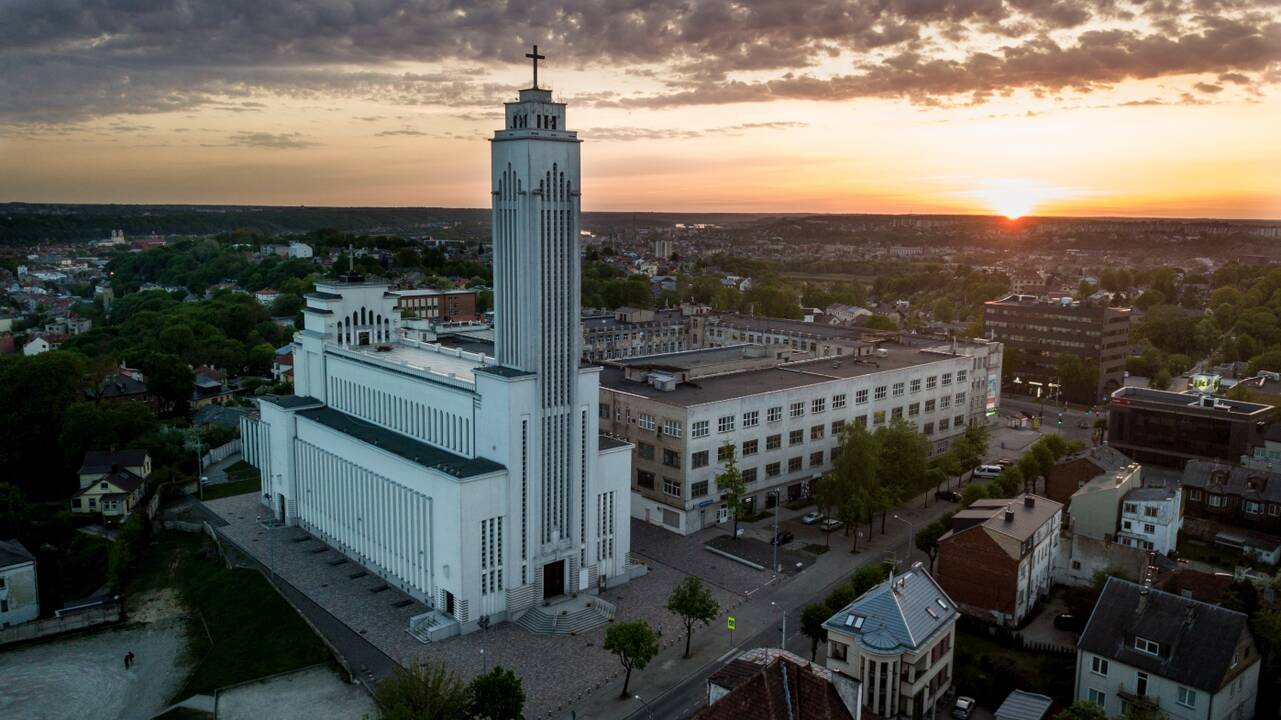Vieta: jeigu būtų didelis pabėgėlių antplūdis iš Ukrainos, Kauno Kristaus Prisikėlimo bazilika taptų pagrindiniu paskirstymo punktu.