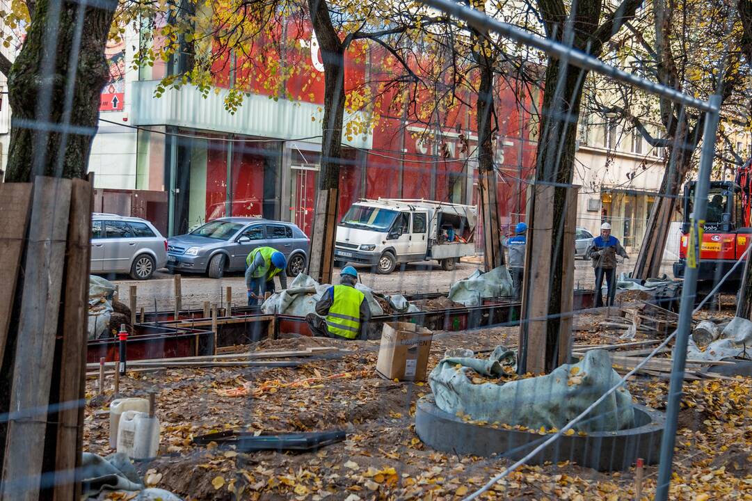 Darbai: Savanorių prospekte šiemet bus užbaigtas dviračių takas, o kitais metais toliau bus tvarkoma važiuojamoji kelio dalis.