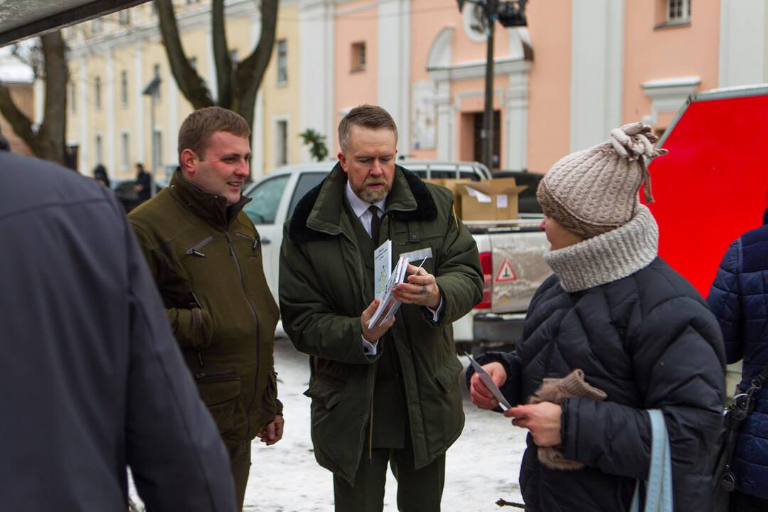 Akciją „Parsinešk Kalėdas į savo namus“ Kaune