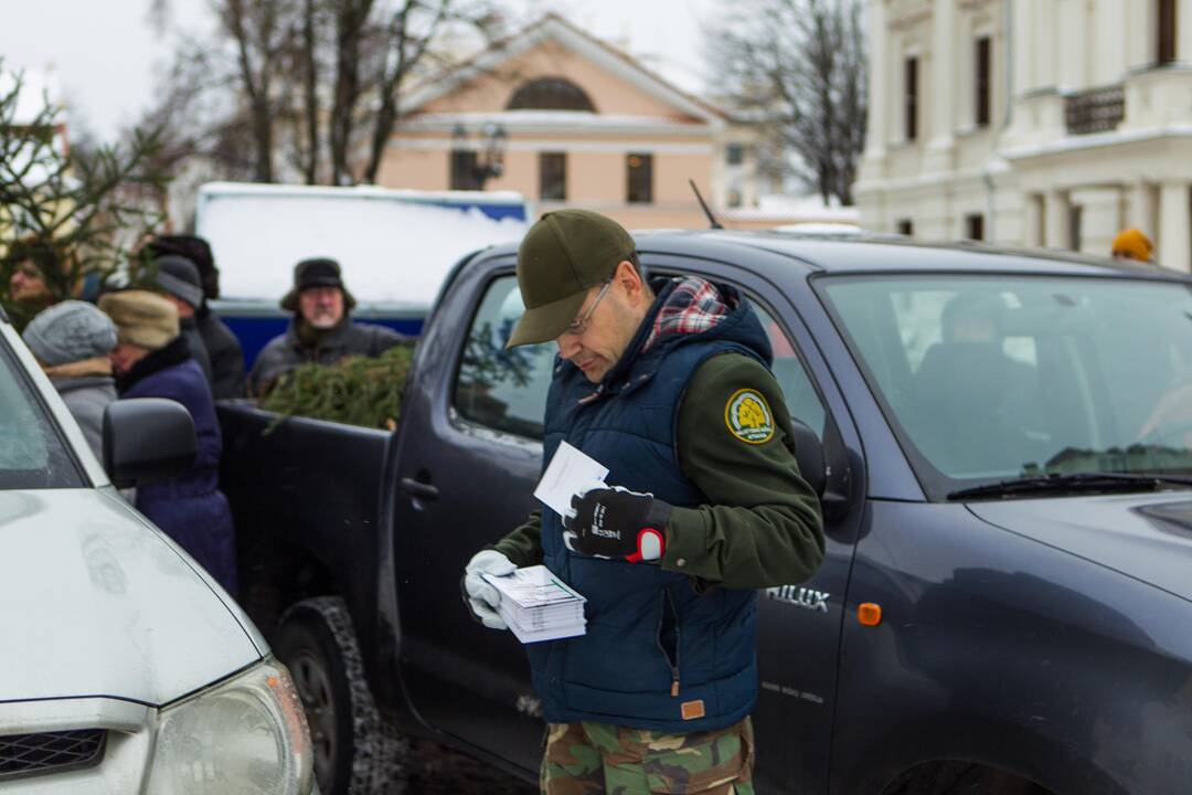 Akciją „Parsinešk Kalėdas į savo namus“ Kaune