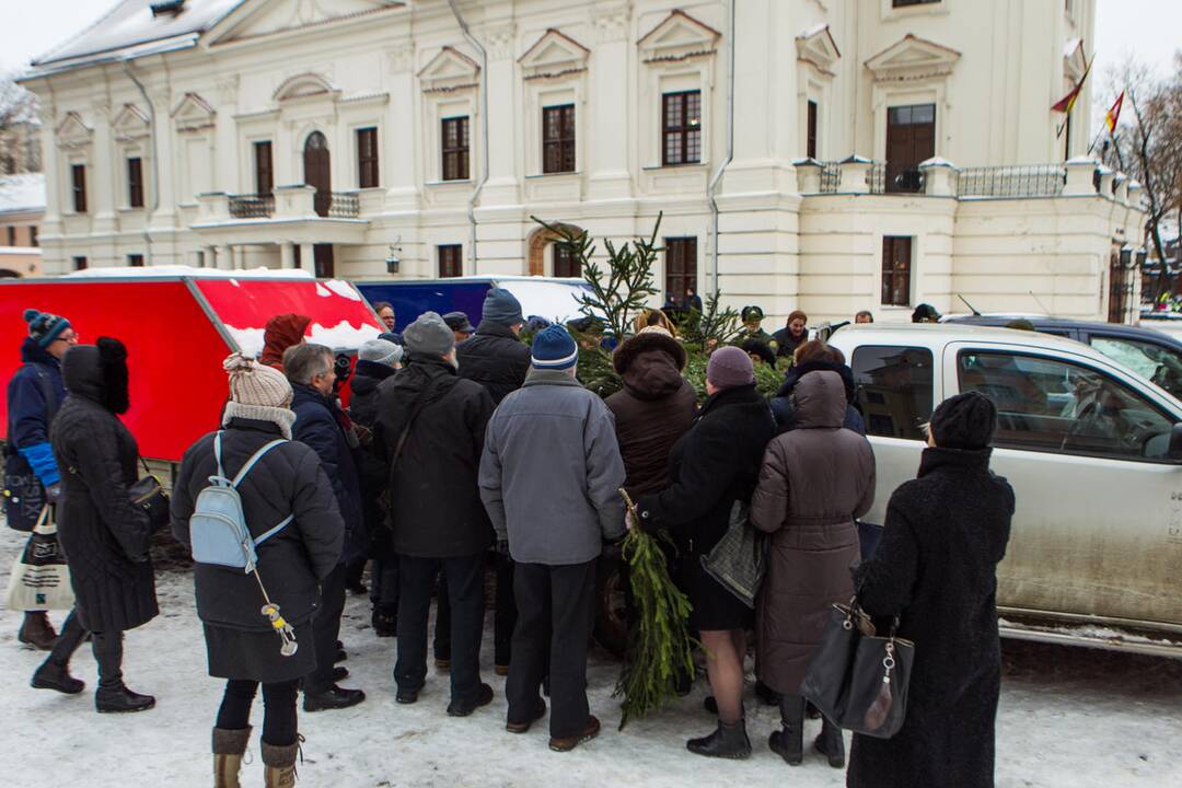 Akciją „Parsinešk Kalėdas į savo namus“ Kaune