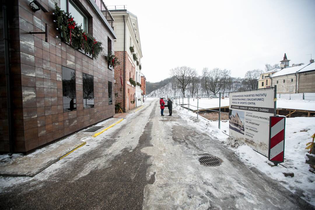 Nežinia: kol kas neaišku, kada T.Daugirdo g. 1 sklype prasidės ir baigsis statybos.