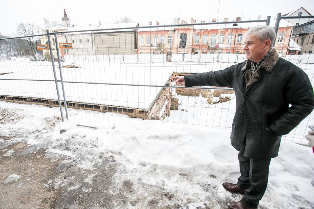 Nežinia: kol kas neaišku, kada T.Daugirdo g. 1 sklype prasidės ir baigsis statybos.