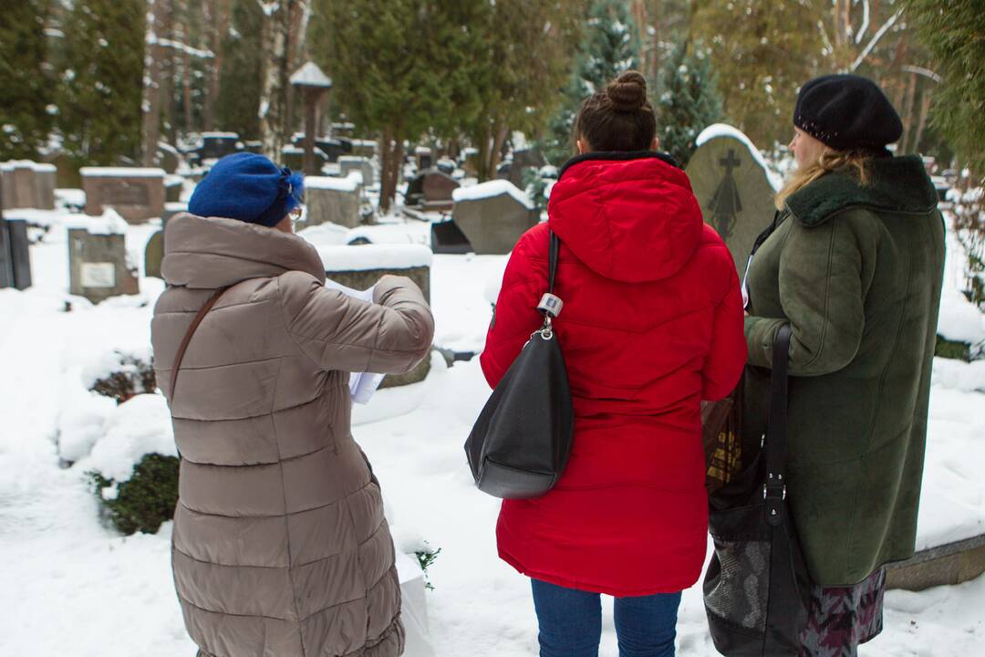 Priežiūra: ši kapavietė Petrašiūnų kapinėse buvo prižiūrima daugiau nei 70 metų.