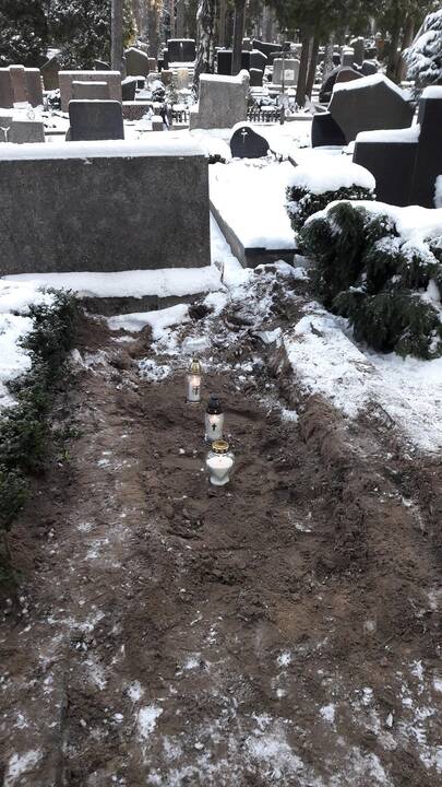 Priežiūra: ši kapavietė Petrašiūnų kapinėse buvo prižiūrima daugiau nei 70 metų.