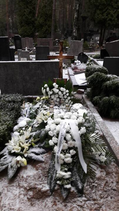 Priežiūra: ši kapavietė Petrašiūnų kapinėse buvo prižiūrima daugiau nei 70 metų.
