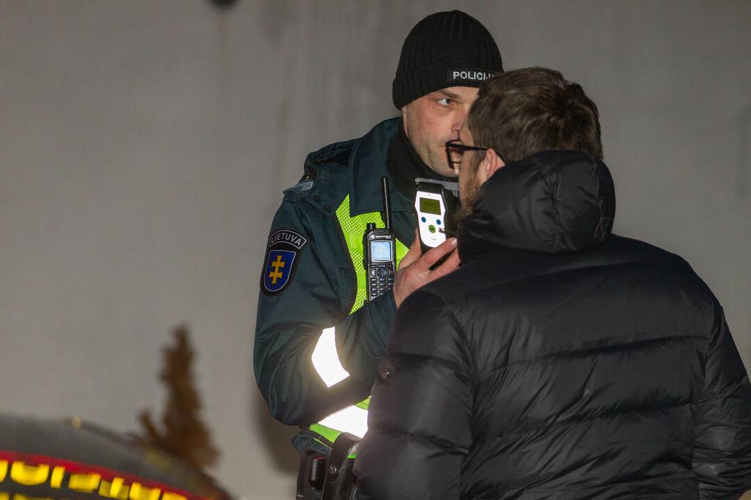 Policijos reidas Europos prospekte