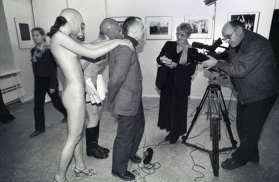 Nostalgija: R.Požerskis (dešinėje) neslėpė, kad metai, praleisti Kauno skyriuje, patys gražiausi.