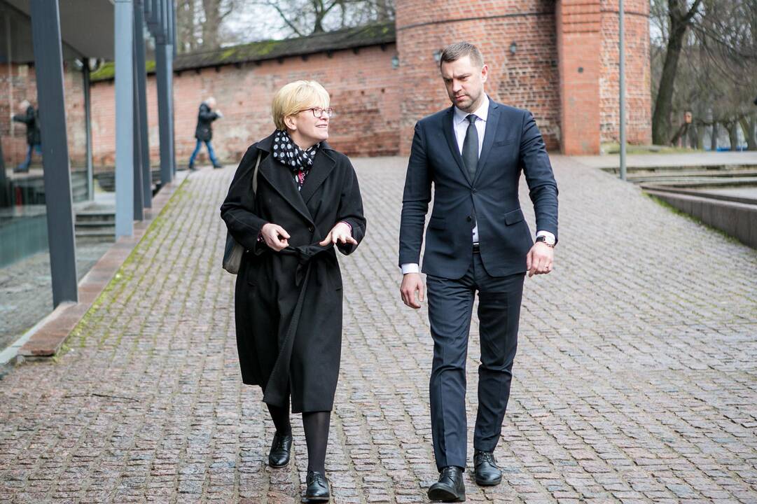 Vizitas: I.Šimonytė lankėsi "Kauno dienos" redakcijoje.