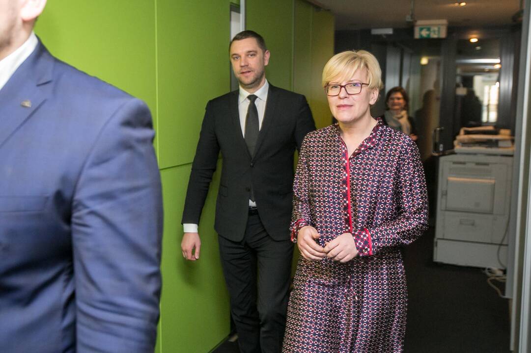 Vizitas: I.Šimonytė lankėsi "Kauno dienos" redakcijoje.