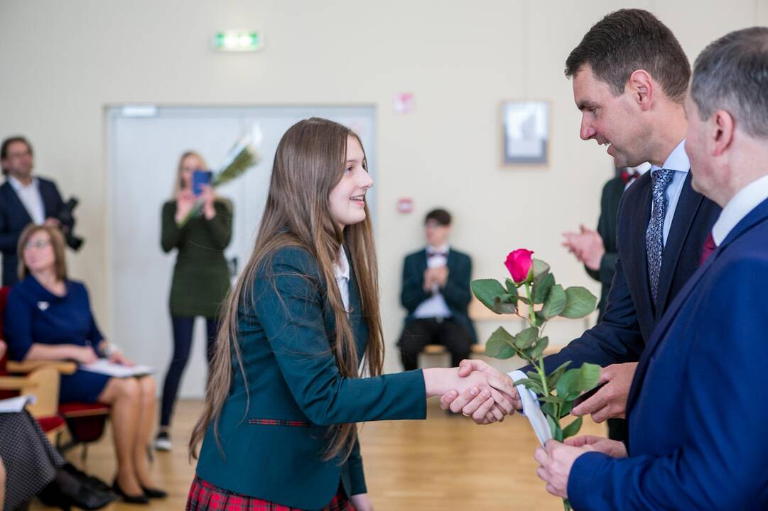 Kauno rajono gabių mokinių pagerbimo šventė