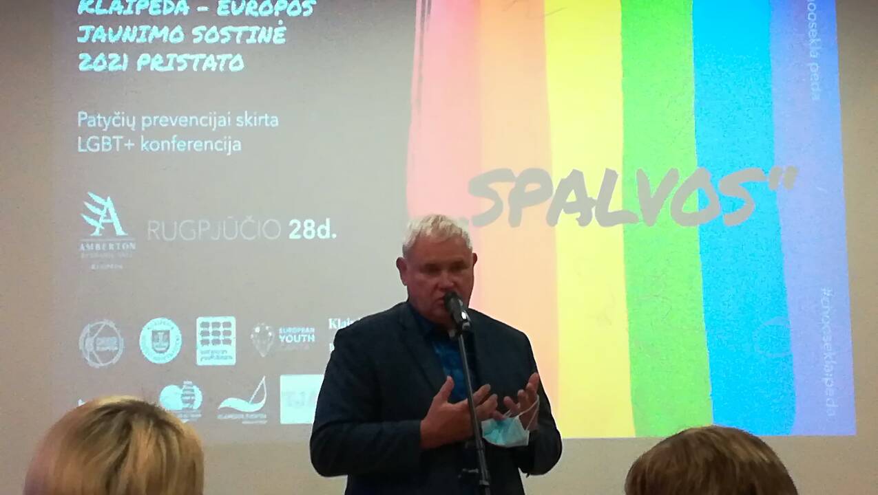 Miesto meras Vytautas Grubliauskas pasveikino konferencijos dalyvius