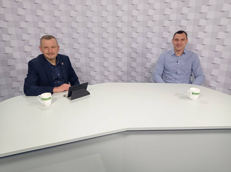 Gražvydas Muižys (iš kairės) ir Jonas Mačiulis