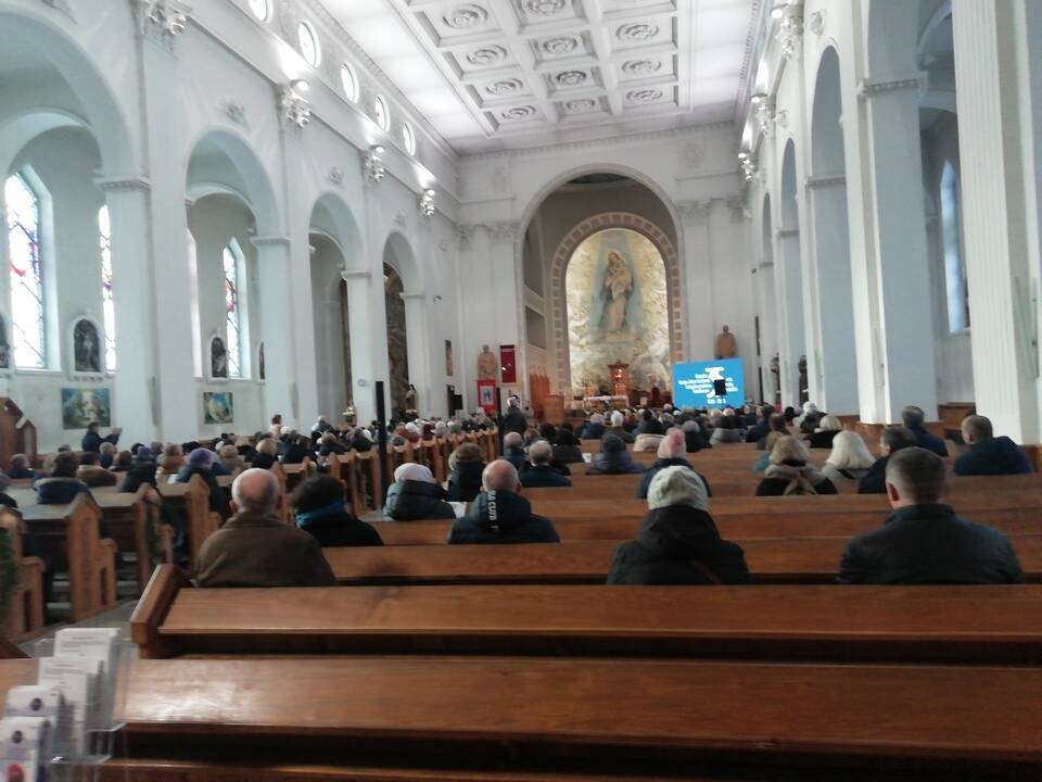 Švenčiama bažnyčios sugrąžinimo tikintiesiems sukaktis