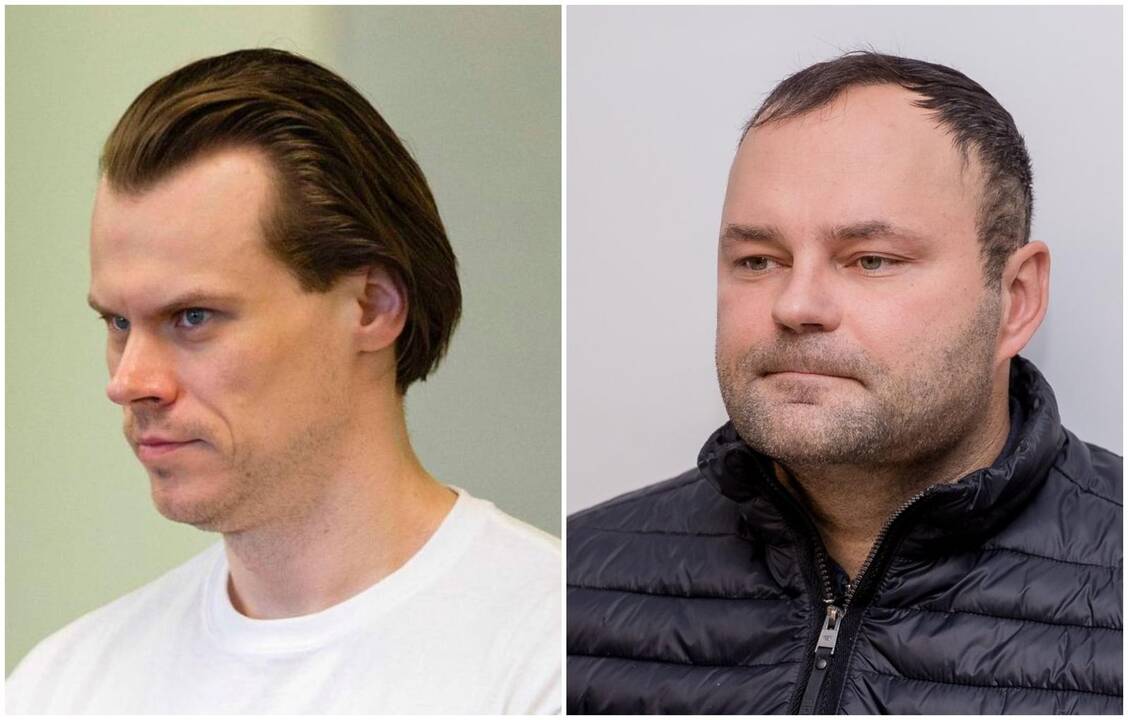 Šleifas: antrankius jau teko pasimatuoti ir R.Karpiui (kairėje), ir jo atstovui A.Jušinskiui (dešinėje)