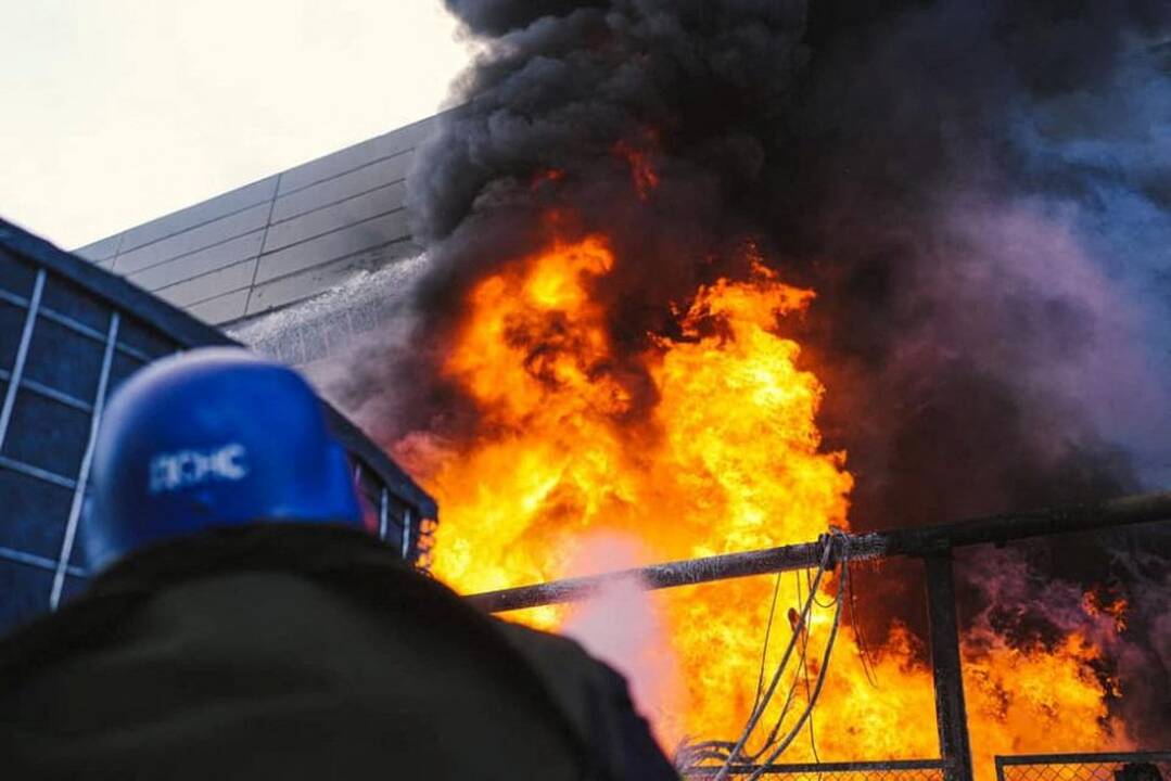 Irano dronų gamintojui pritaikytos sankcijos dėl ginklų tiekimo Maskvai