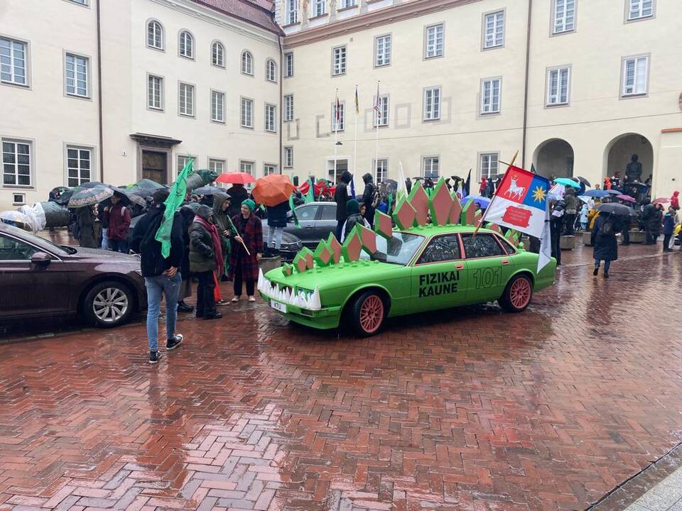 Vaizdas: „Slibinomobiliui“ kurti panaudota daugiau kaip 20 skirtingų medžiagų.