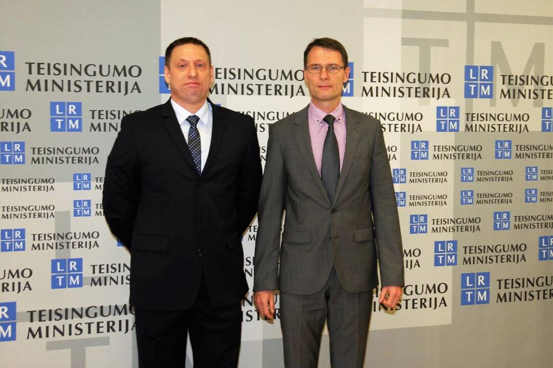 Elvinas Jnakevičius ir Mindaugas Zaikauskas
