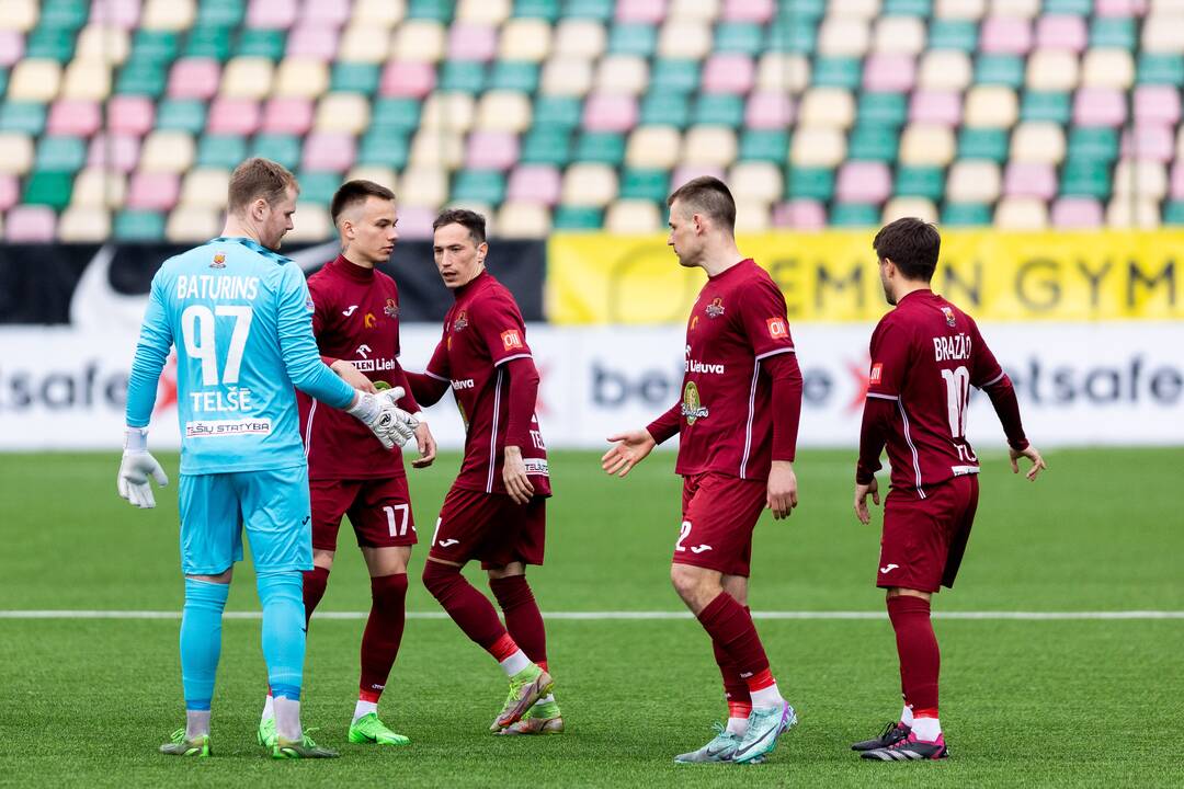 A lygos rungtynės: Vilniaus „Žalgiris“ – Telšių „Džiugas“ (3:1)